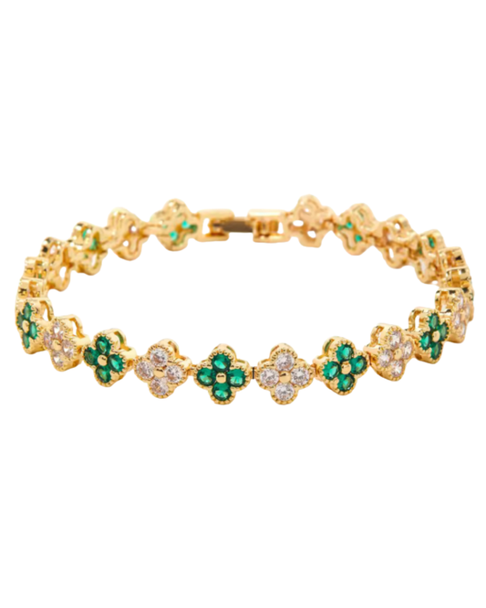 Pulsera Estefania Verde Diamante
