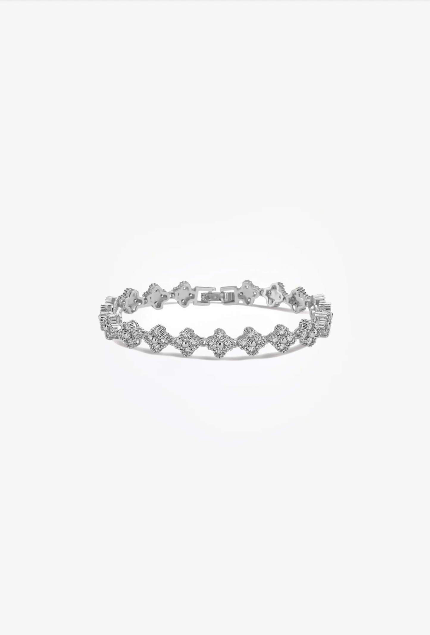 Pulsera Estefania Plateada