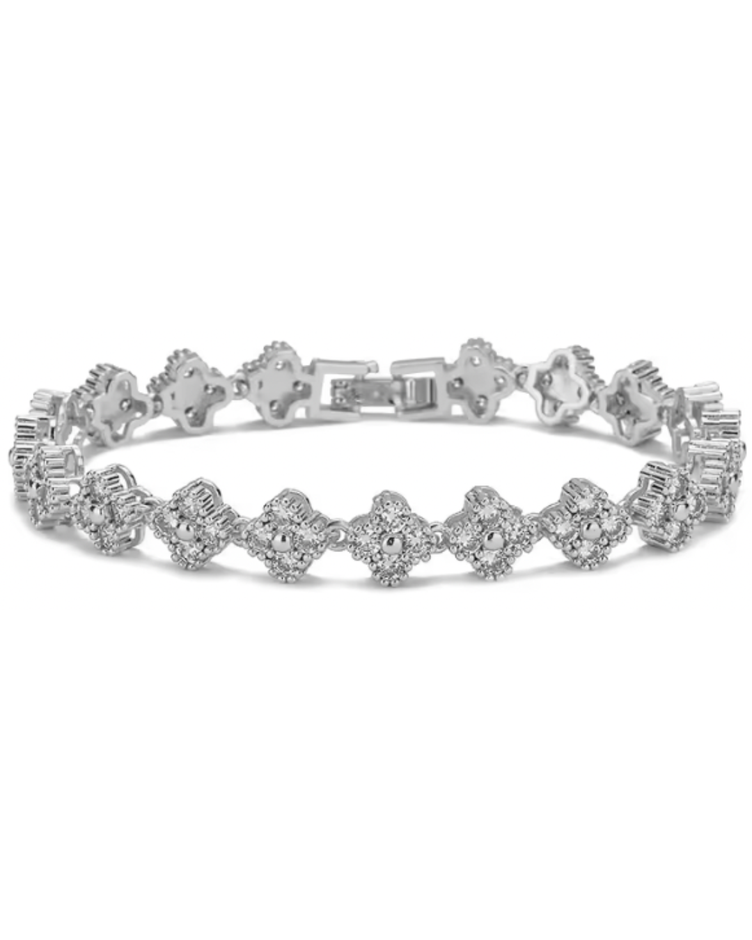 Pulsera Estefania Plateada