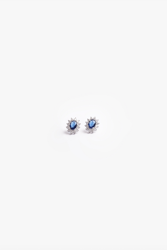 Aretes Lady Di Azul