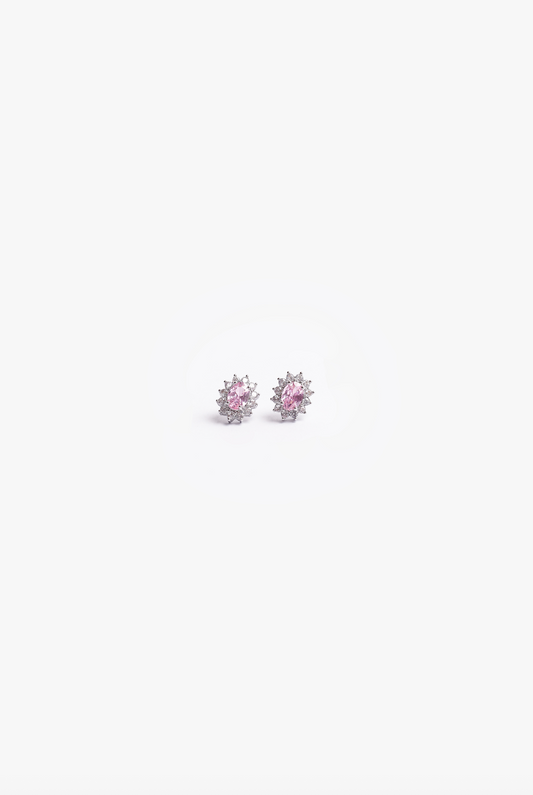 Aretes Lady Di Rosa