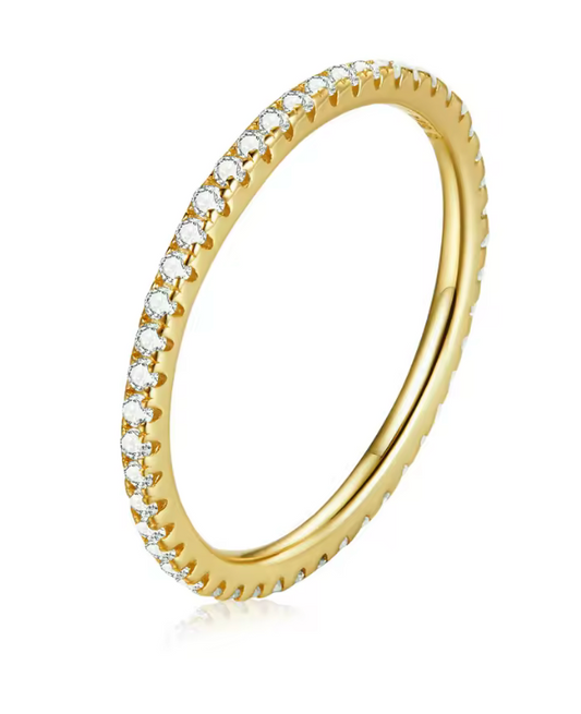Anillo Infinito Dorado