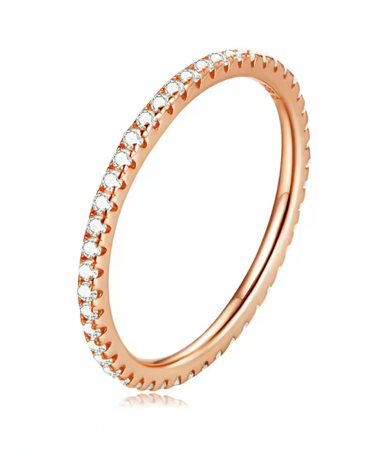 Infinito Ring Oro Rosa