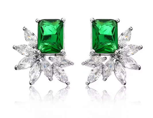 Aretes Sienna Verdes