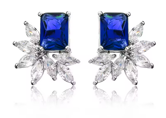 Aretes Sienna Azules