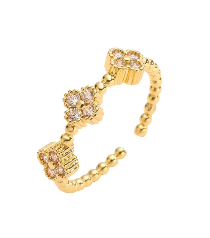 Anillo Estefania Mini Dorado