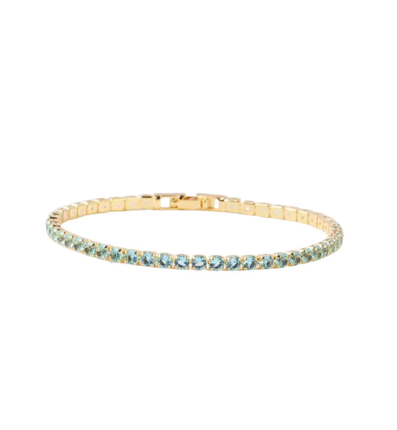 Pulsera Aguamarina