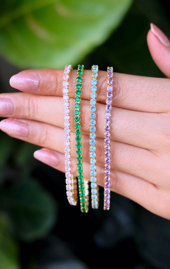 Pulsera Aguamarina