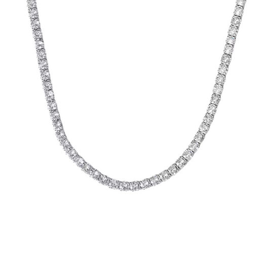 Chocker Infinito Plateado