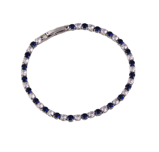 Pulsera puntos zafiro