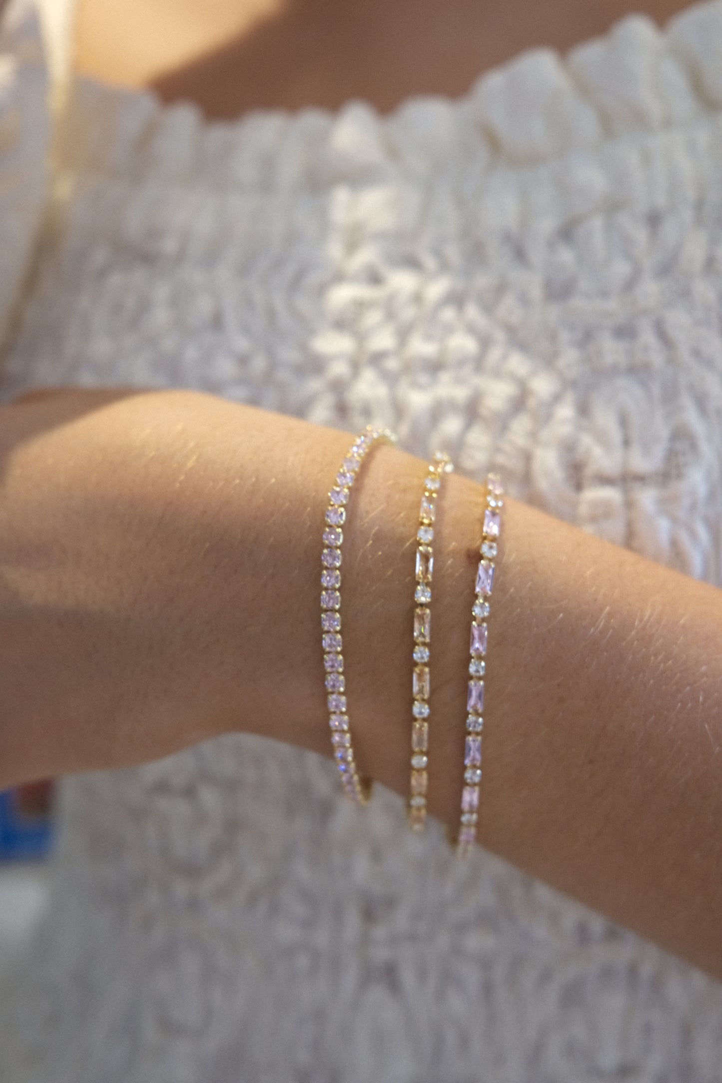 Pulsera Rosa Claro