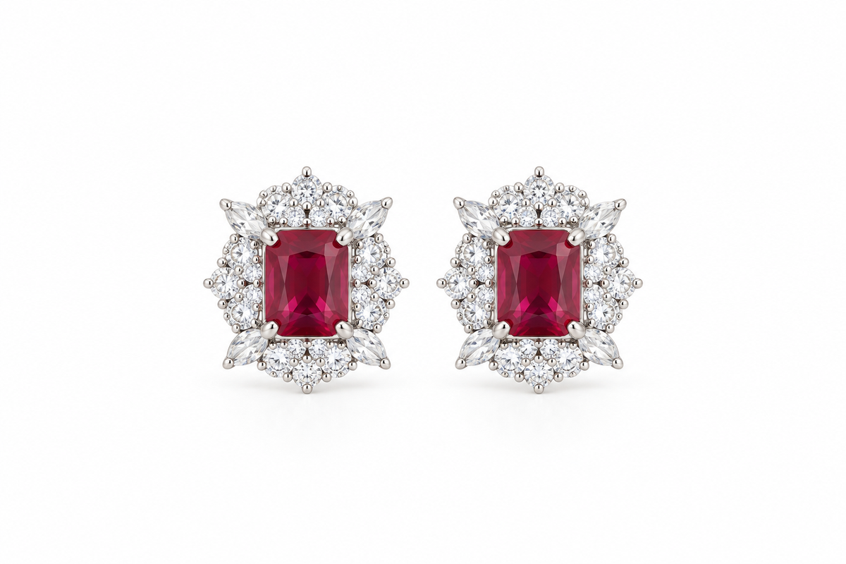Aretes Alessia Rubi