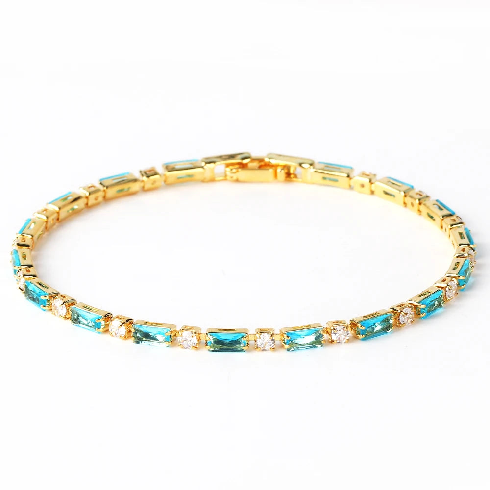 Pulsera Aguamarina