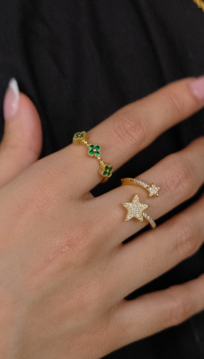 Double Star Ring