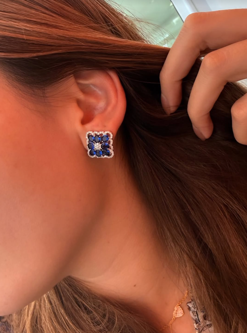 Topos Diamante Azul