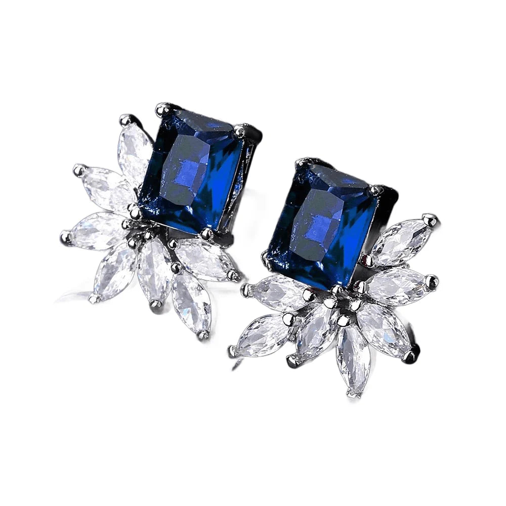 Aretes Sienna Azules